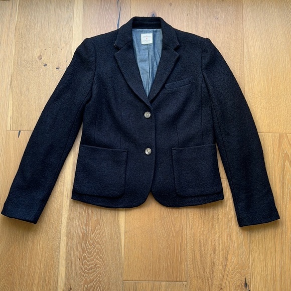 GAP Classic Academy Blazer Jacket - Viscose/Wool Shell - Size 6 - Picture 2 of 13